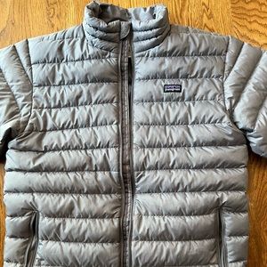 Boys Patagonia Silver Puffer Jacket XL